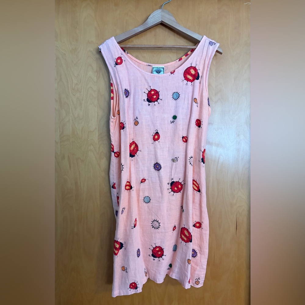 Thom Browne Peach Ladybug Dress size M